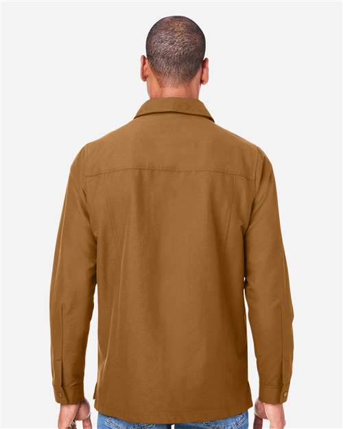 Unisex Flex Twill Overshirt Jacket - M72 7