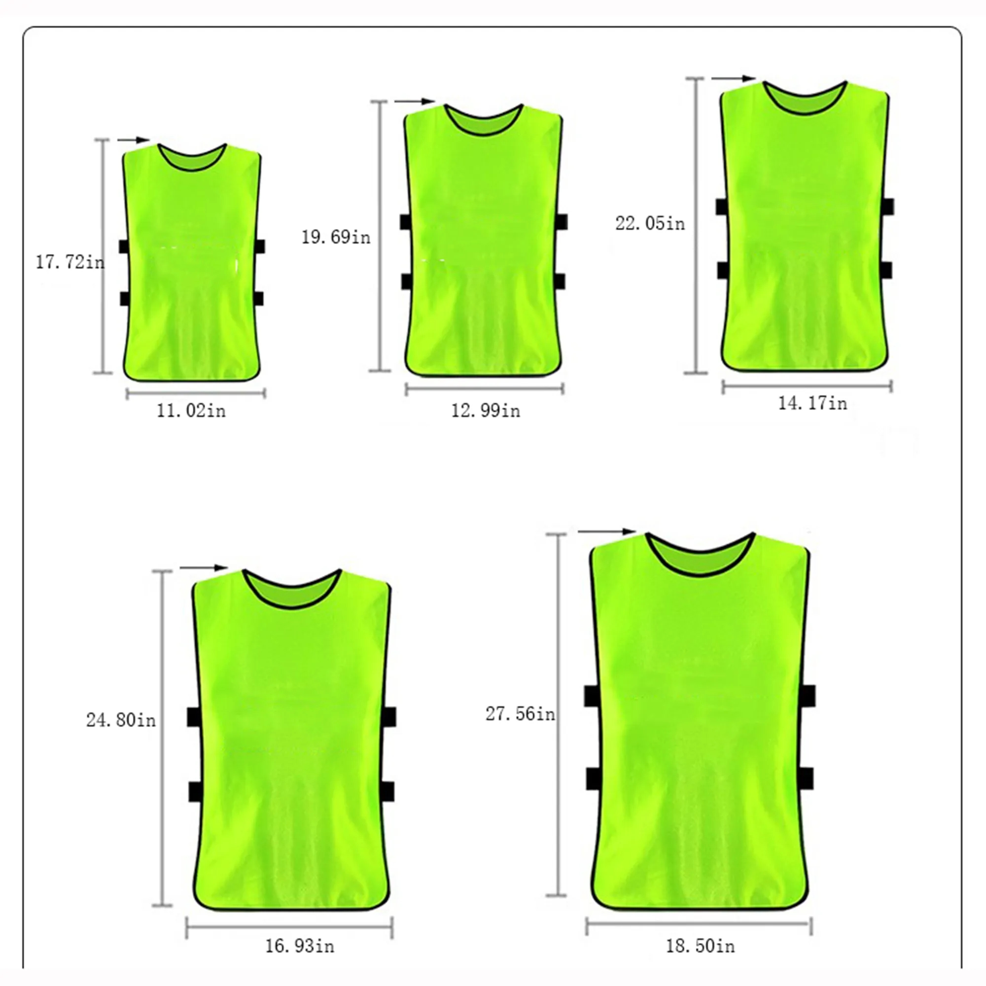 LogoMatch - Sports Team Split Vests for Kids & Adults 5