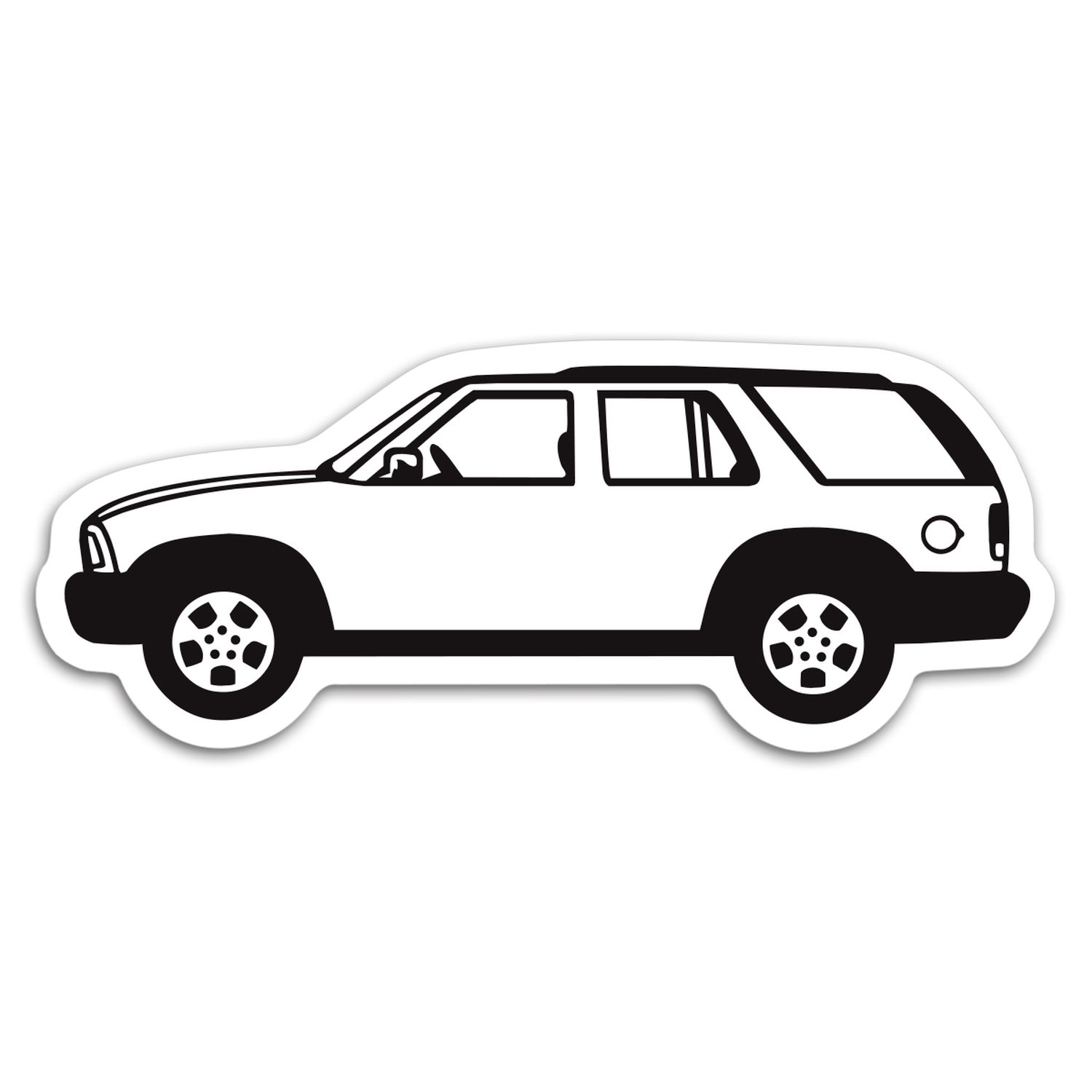 Sport Utility Vehicle Magnet 2