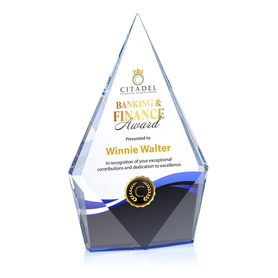 Shelton VividPrint™ Award - Blue 2