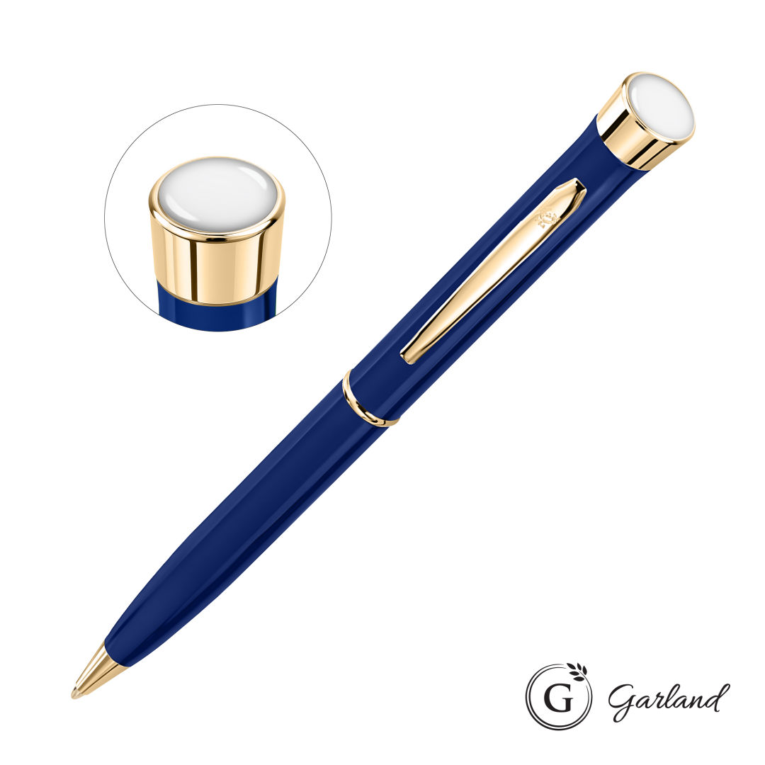 Garland® Color Custom Twist Ballpoint Pen - Gold Accent 9