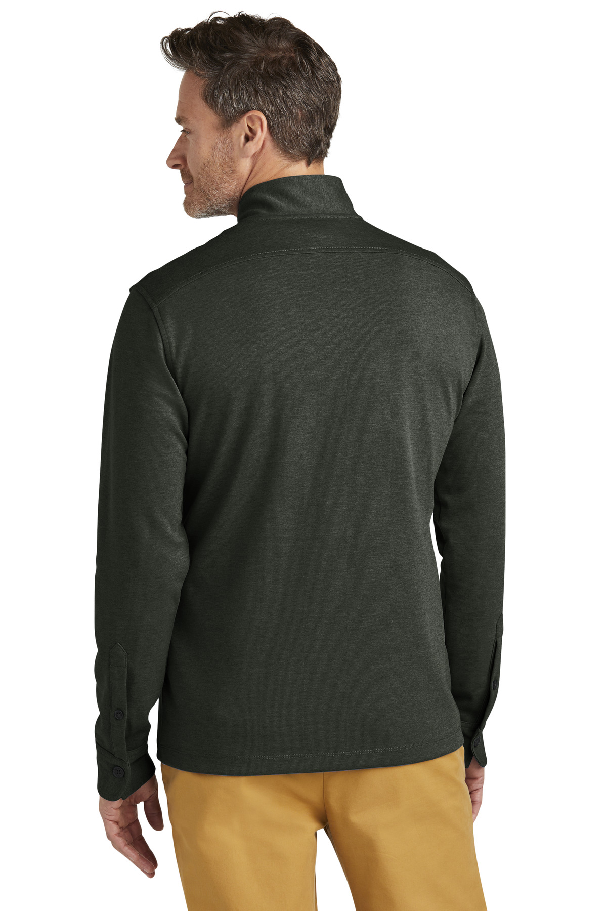 Brooks Brothers Mid-Layer Stretch 1/2-Button BB18202 9