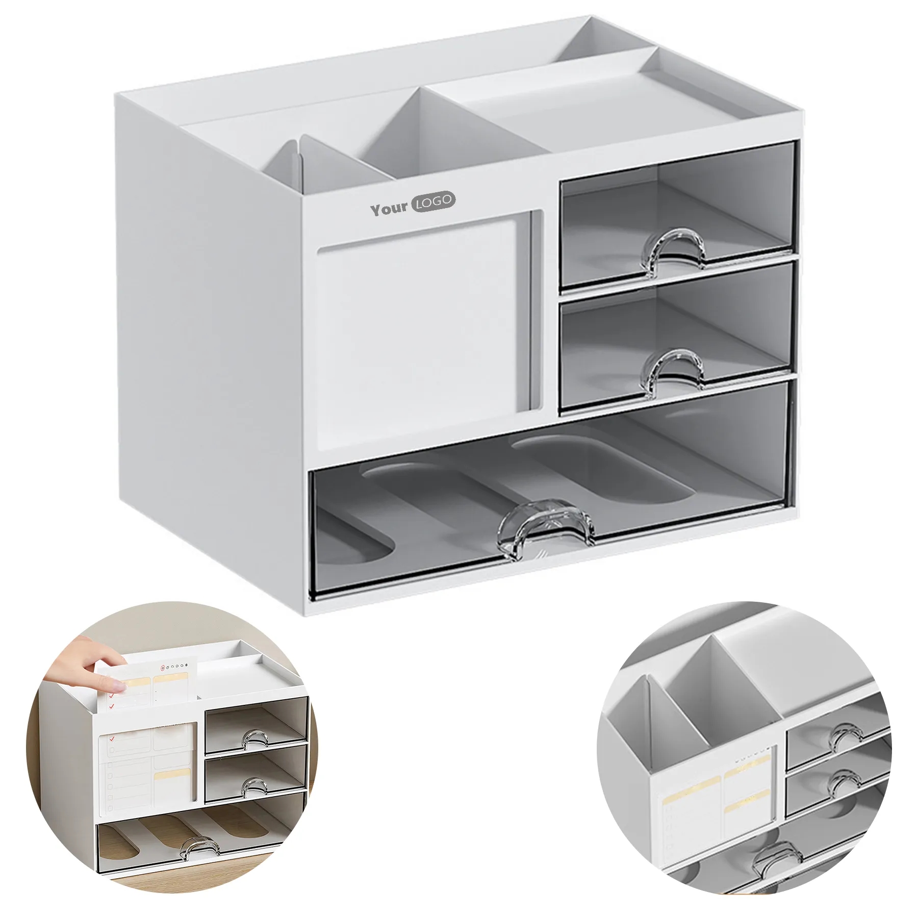 Plastic Combine Transparent Storage Box 1