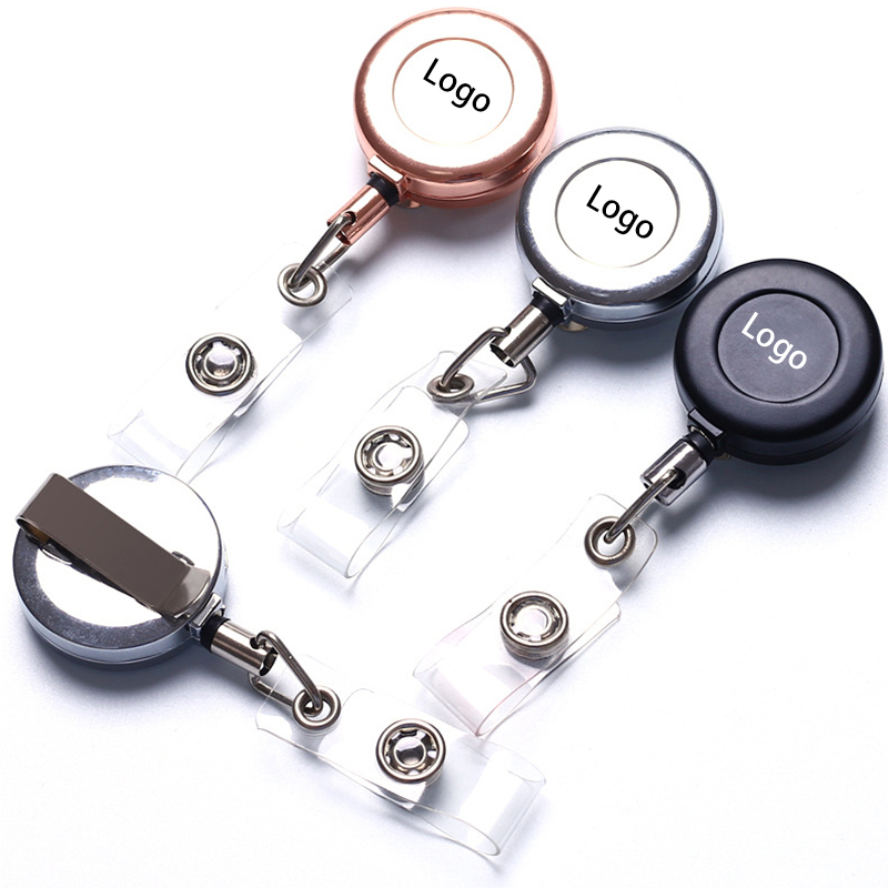Metal Badge Reel with Back Clip 5