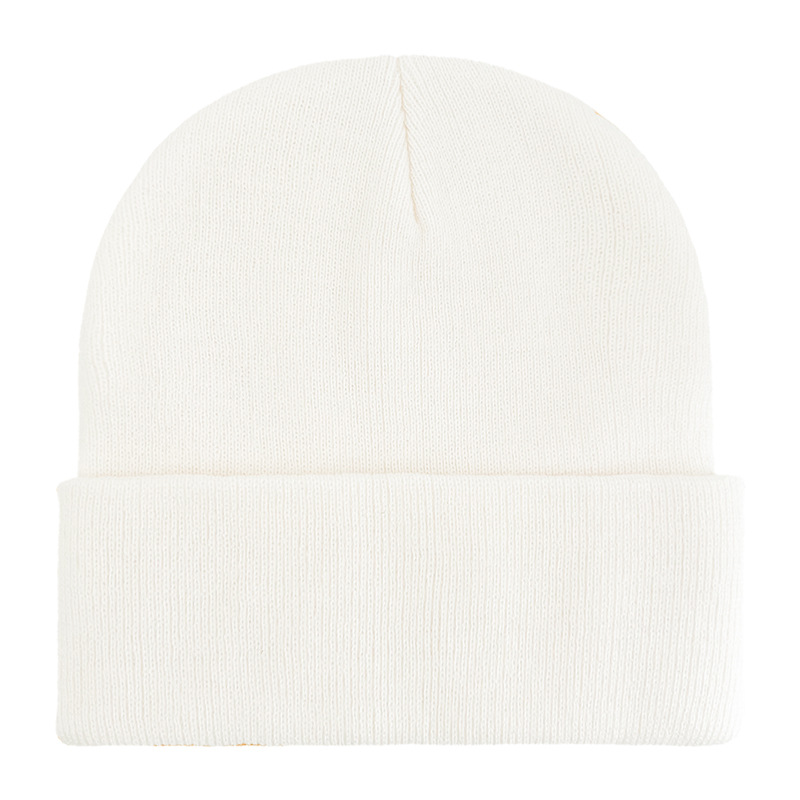 Knitted Cuffed Rolled Beanie 4