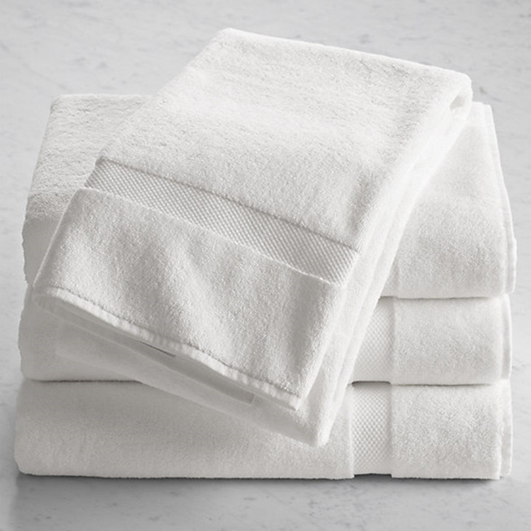 White Cotton Hotel/Bath Towels 3