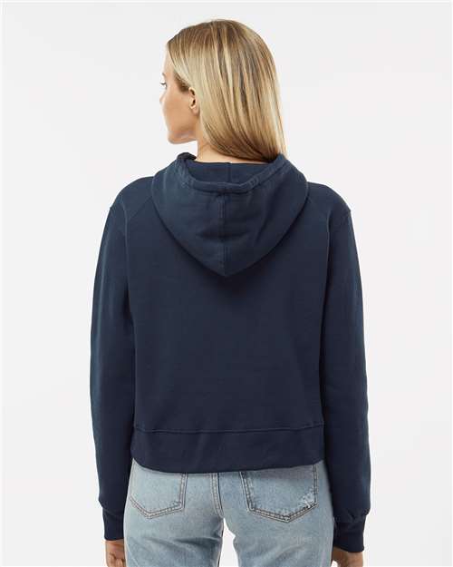 Women's Crop Hooded Sweatshirt - 1261 6