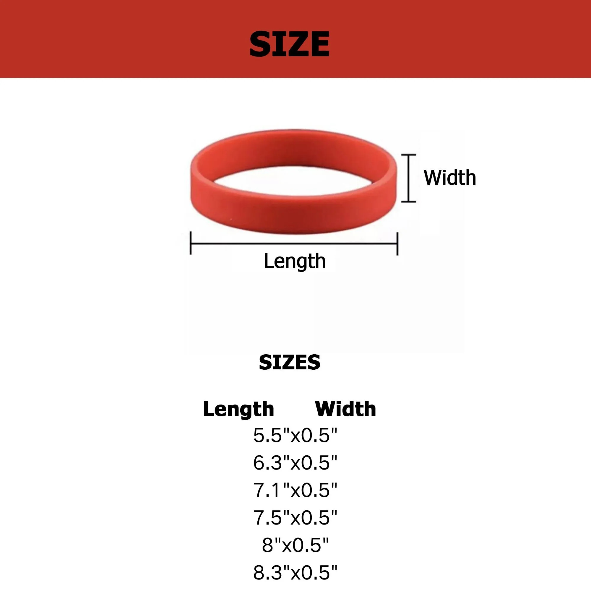 Custom Silicone Bracelet 13