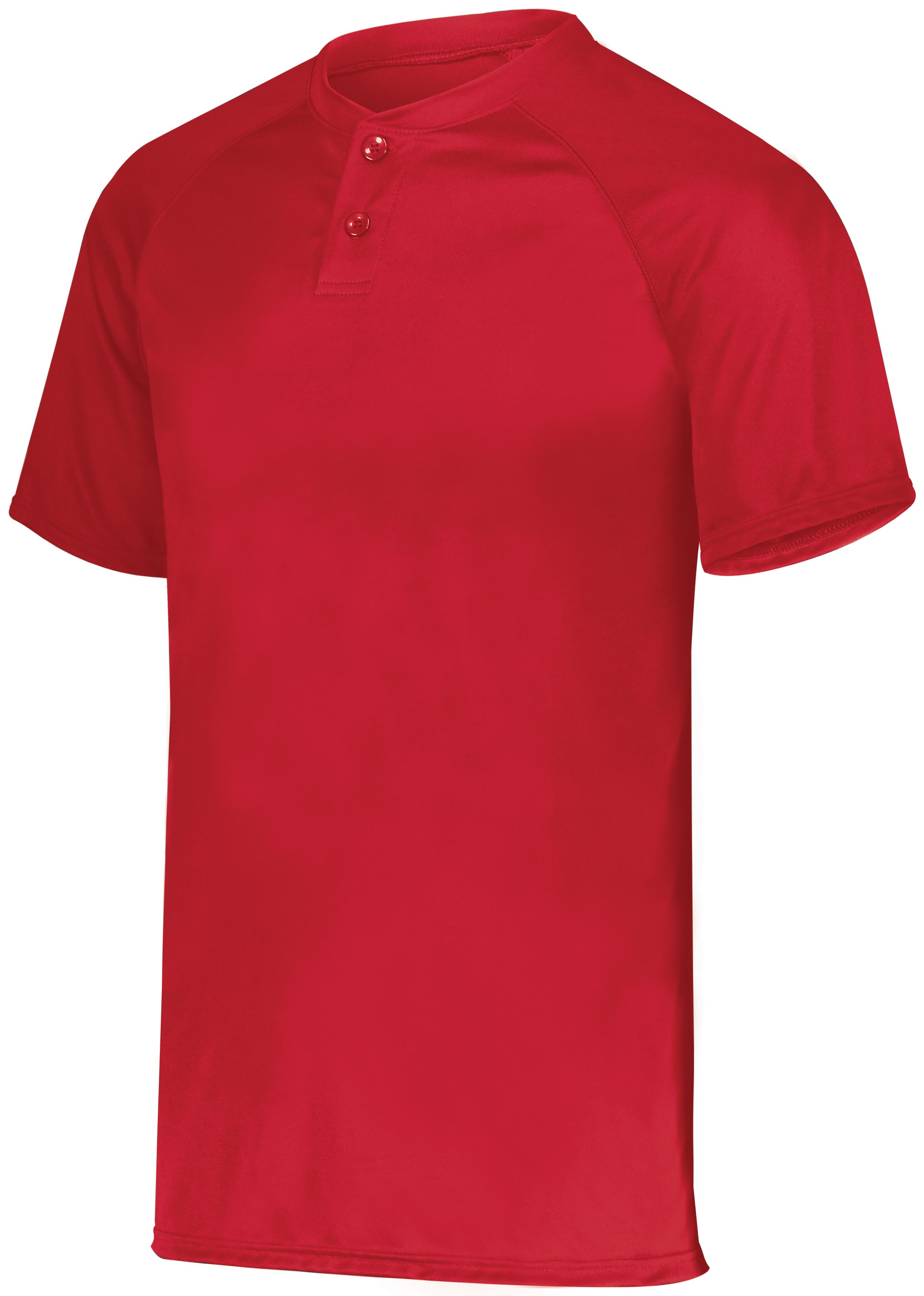 Youth Attain Wicking Two-Button Baseball Jersey 20