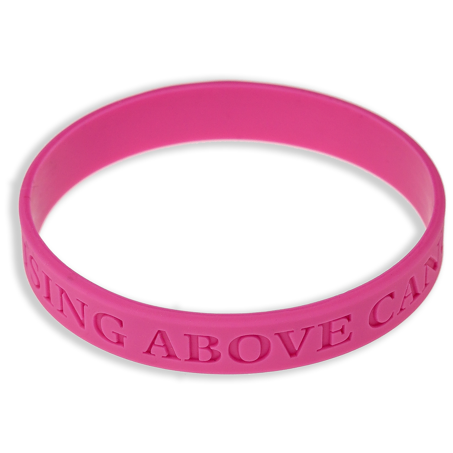 Debossed Silicone Awareness Bracelets 6