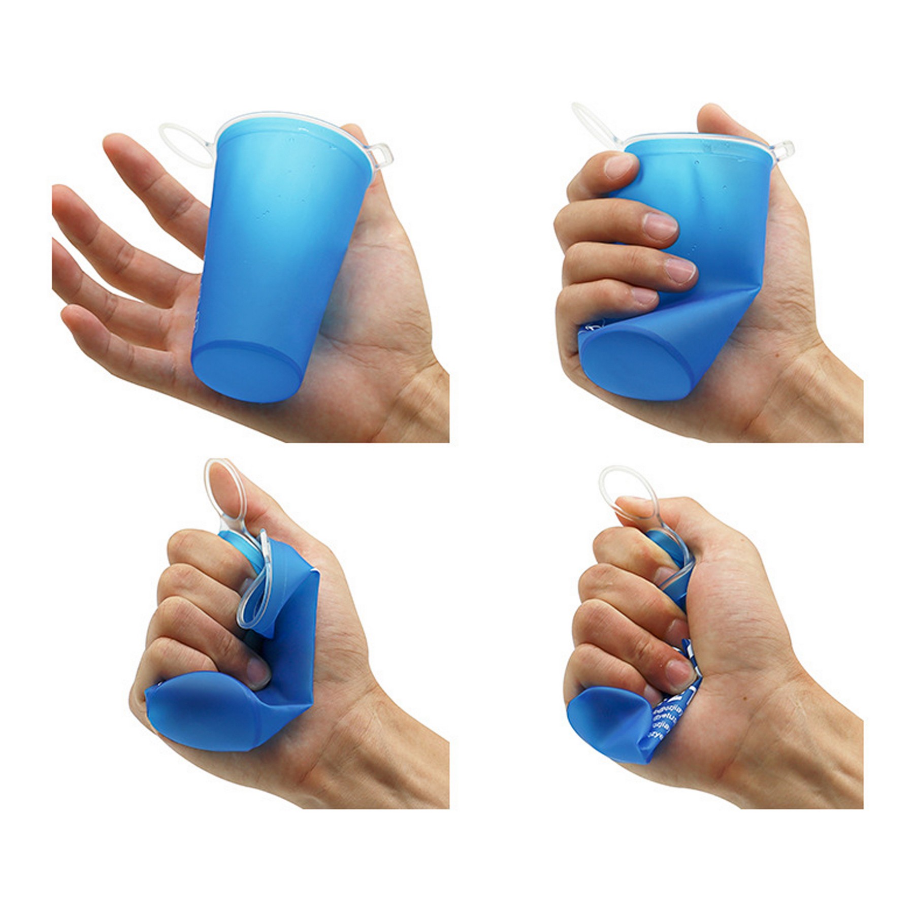 Tpu Running Water Cup Foldable Reusable Protable Mug For Running 2