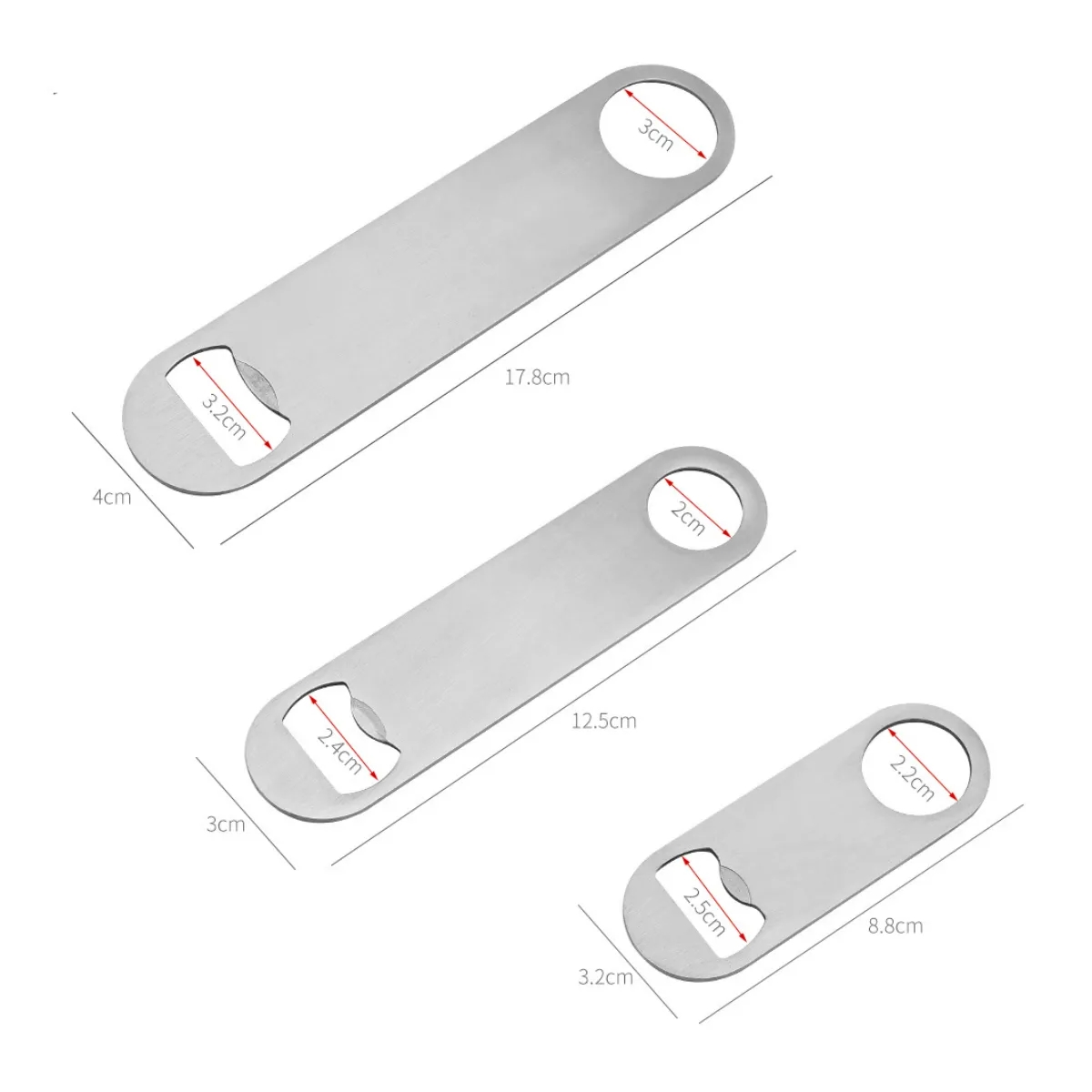 Flat Bottle Opener for Bartender 2