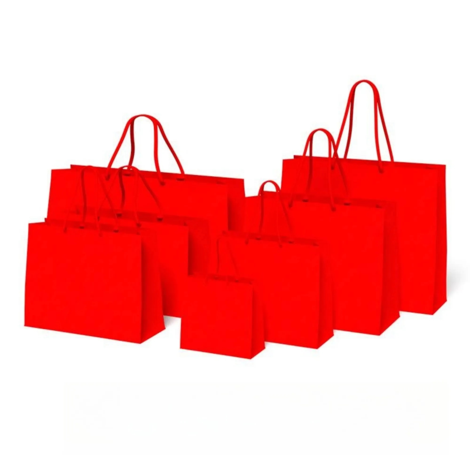 Kraft Shopping Gift Brown Paper Bag 8