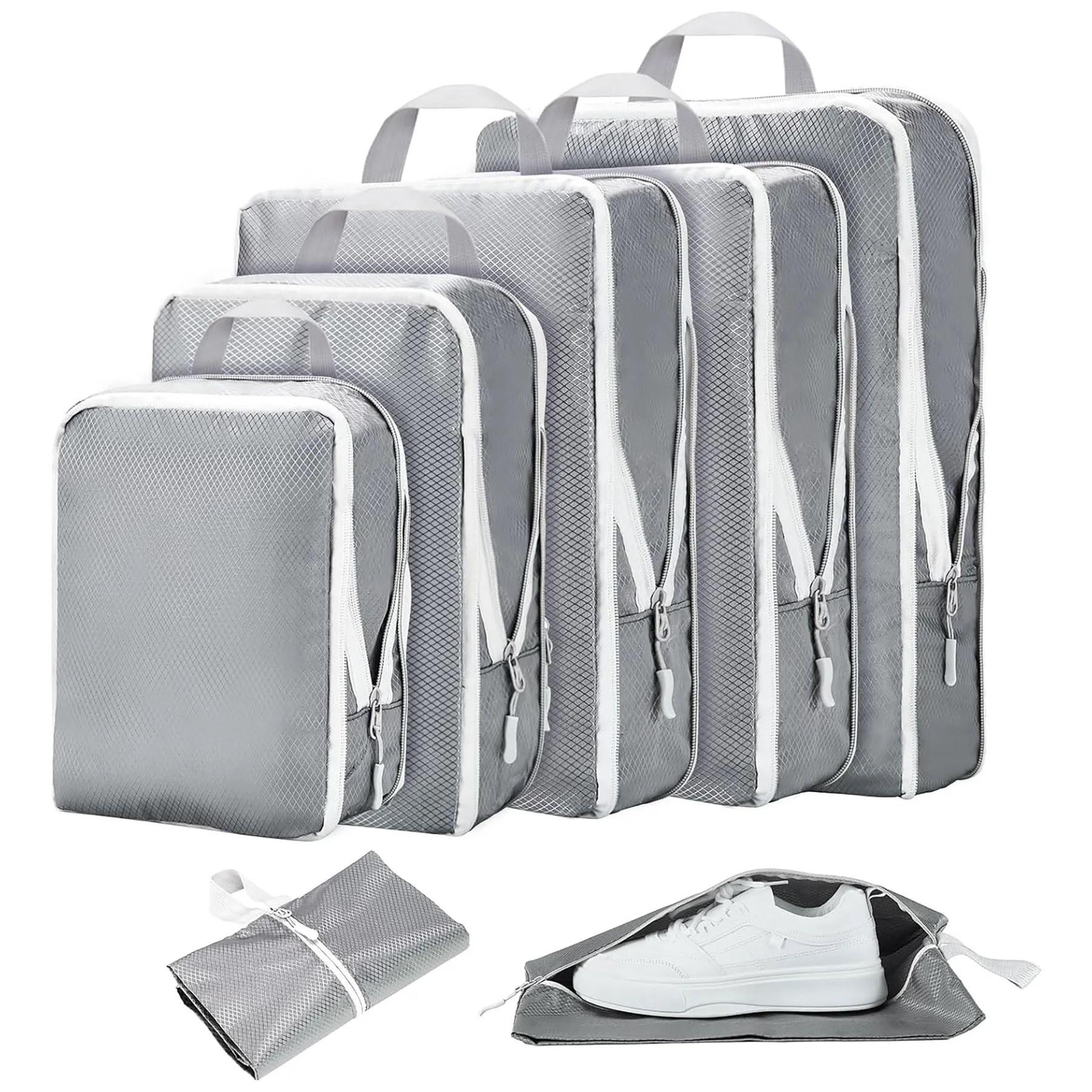 6 Set Ultralight Compression Packing Cubes 4