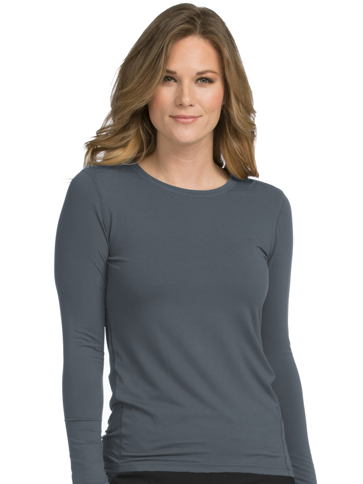 Med Couture - MC Layers - Women's Pocketless Performance Knit Underscrub Tee 6