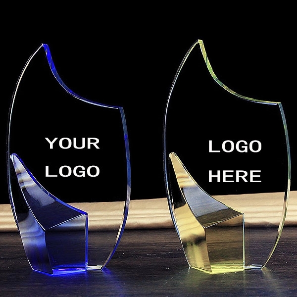 Blue Iceberg Crystal Corporate Award 4
