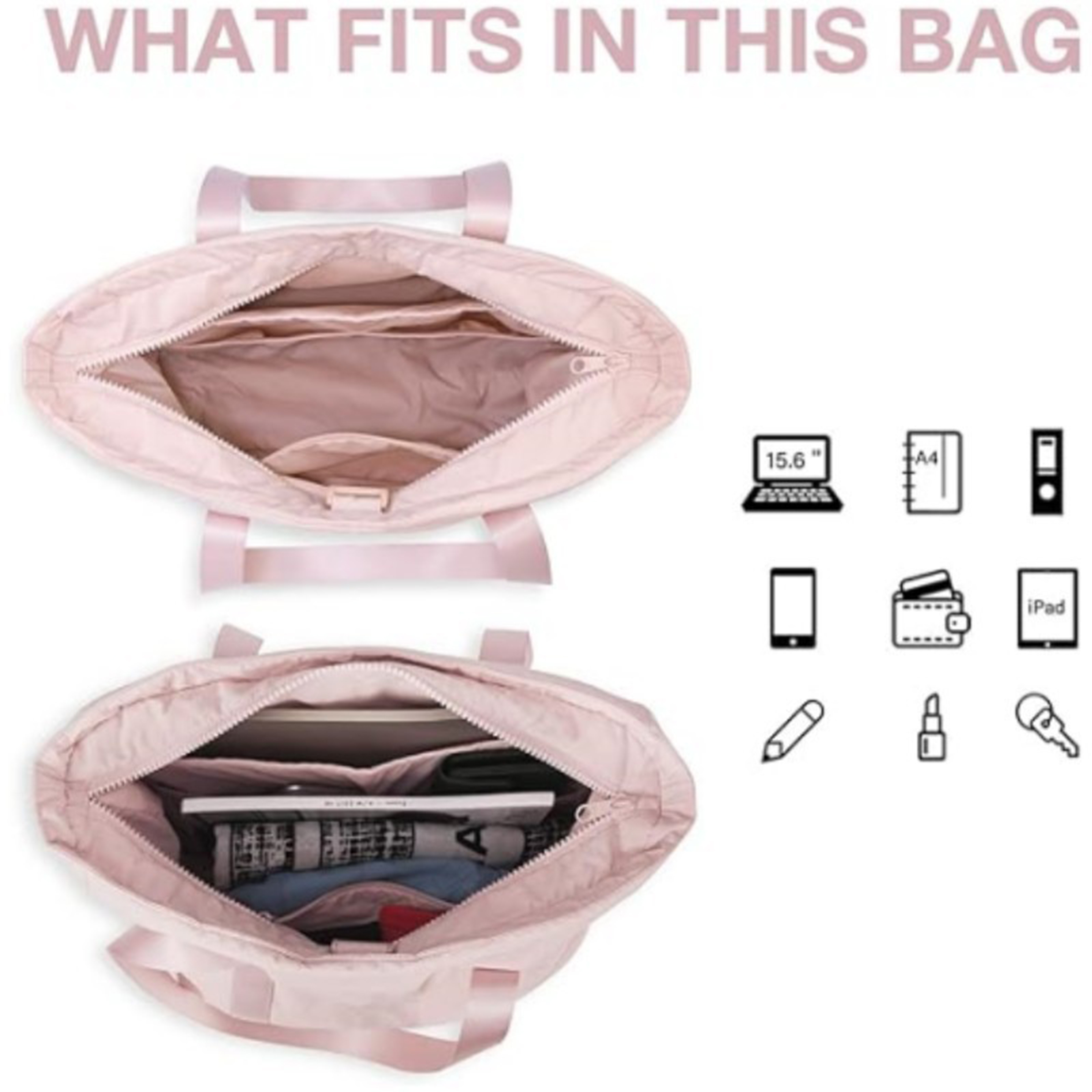 Women's Oversized Tote Bag ?C Perfect for Fitness & Travel 5