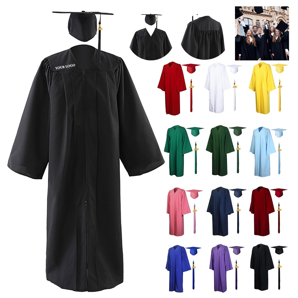 Graduation Cap and Gown Set 4