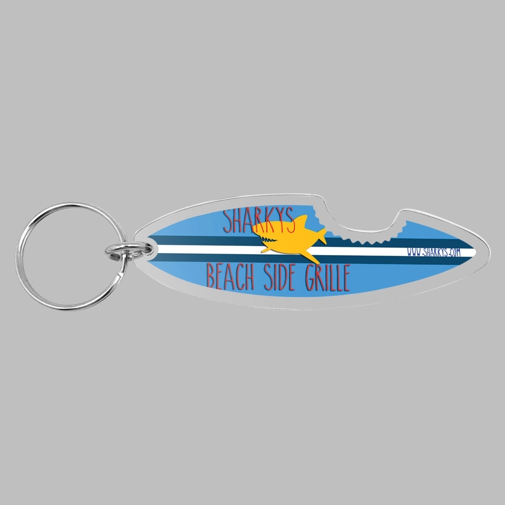 1/8" Custom Ultra Vivid Color Keychain 4