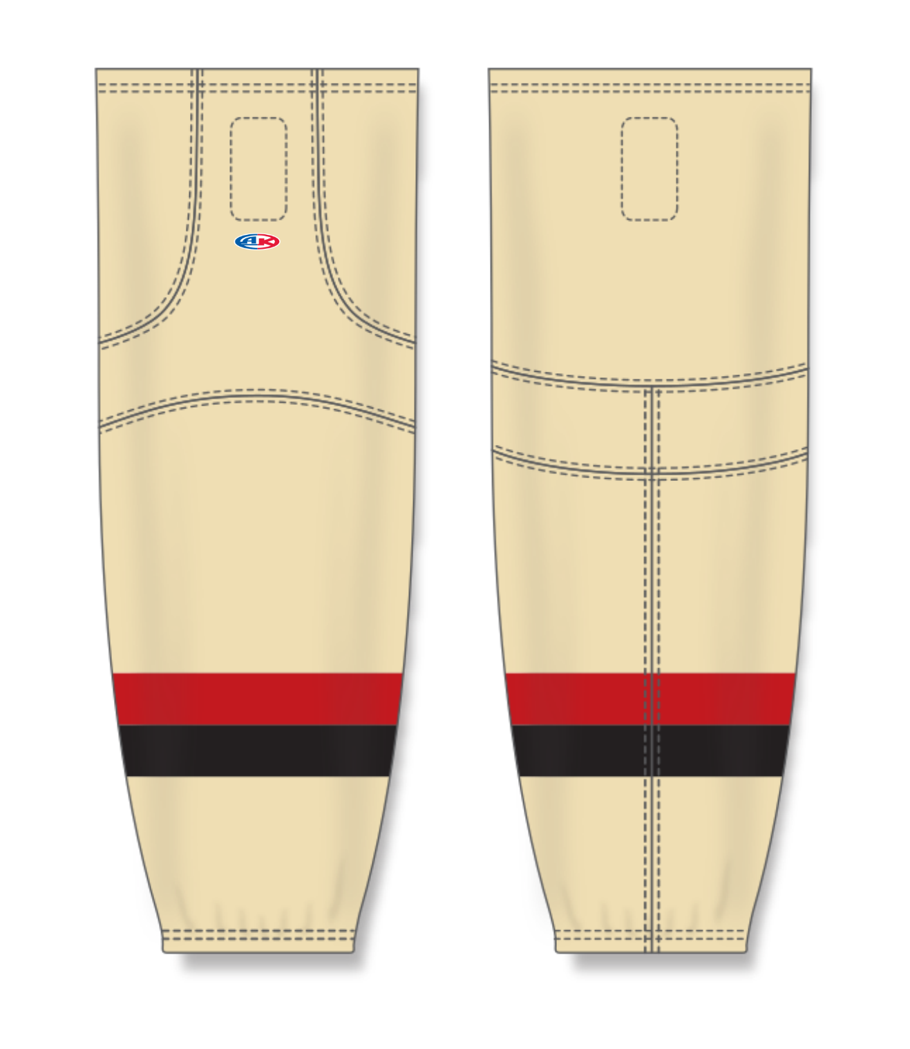 Cut & Sew Pro Hockey Socks HS2100-G104 9