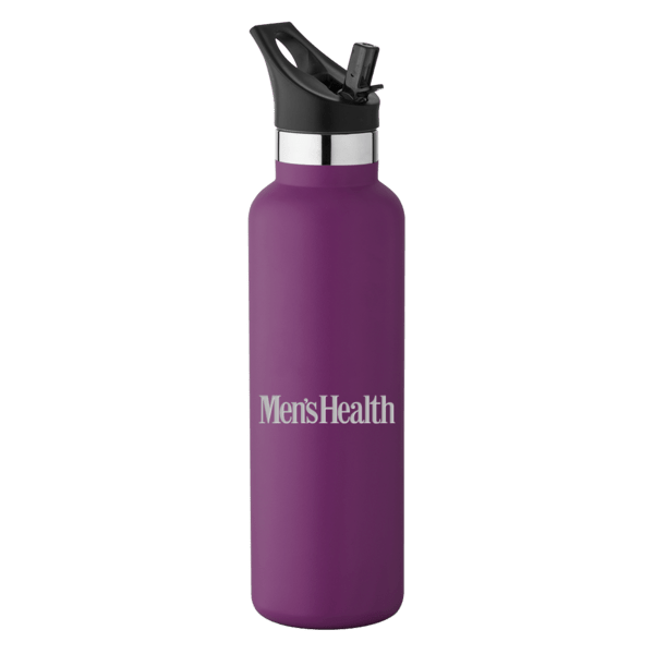 20 oz Basecamp Mesa Tundra Bottle with Screw Top and Flip-Top Straw Lid 121