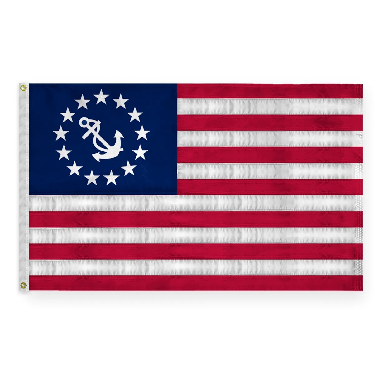 Deluxe Yacht Flag - USA Yacht Ensigns 6