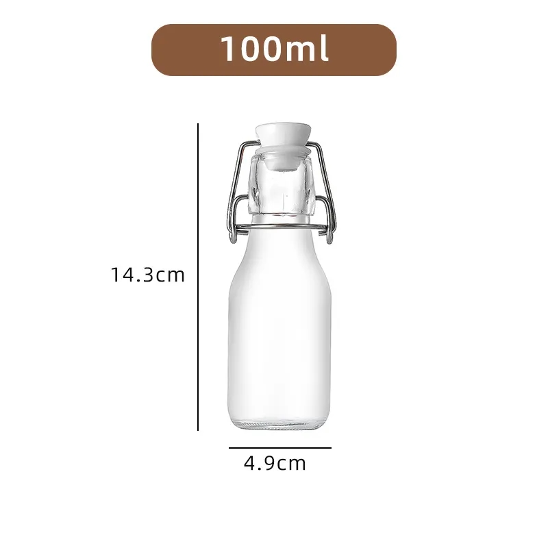 Buckle Glass Beverage Bottle 14