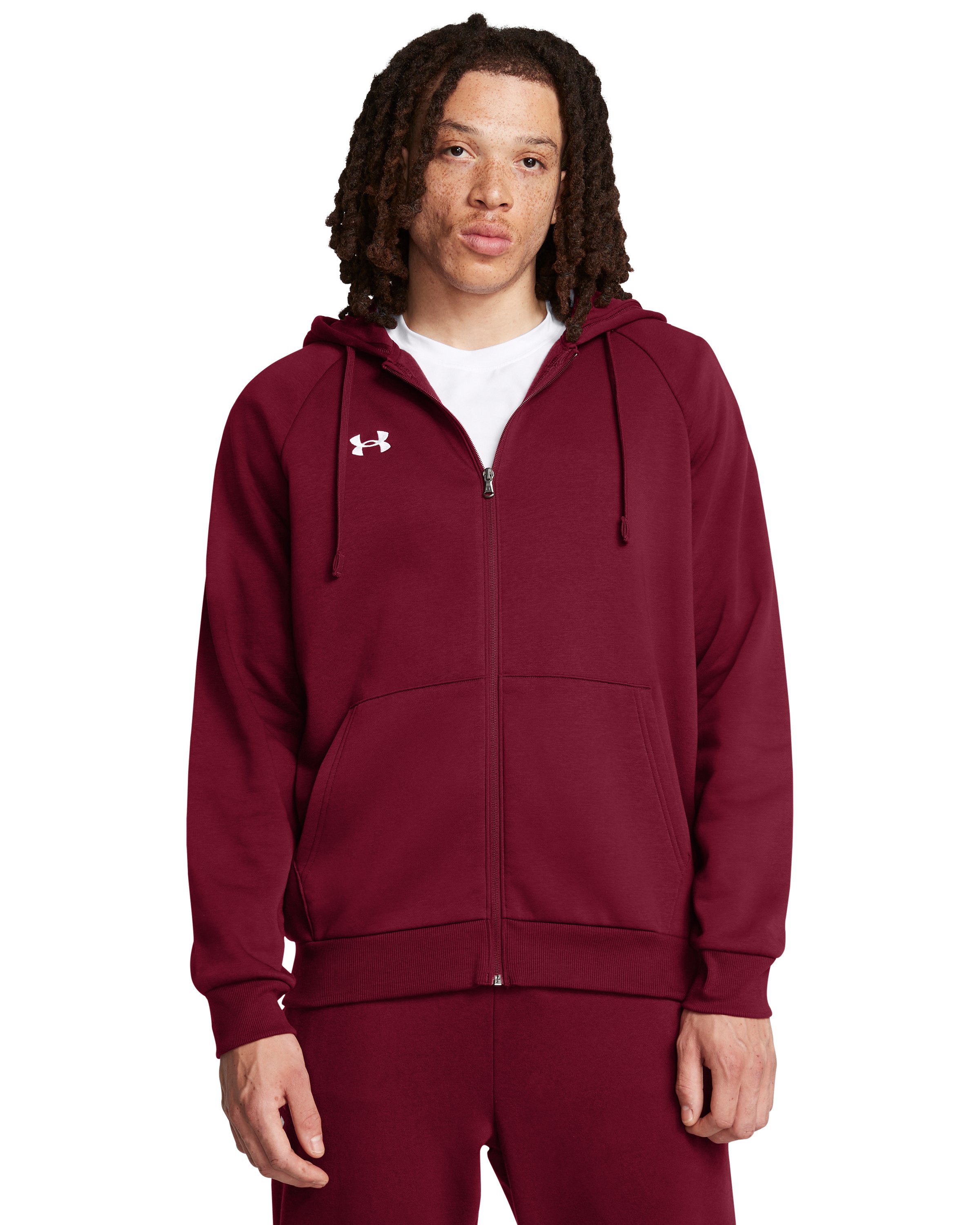 UA Rival Fleece Men's Full-Zip Hoodie 10