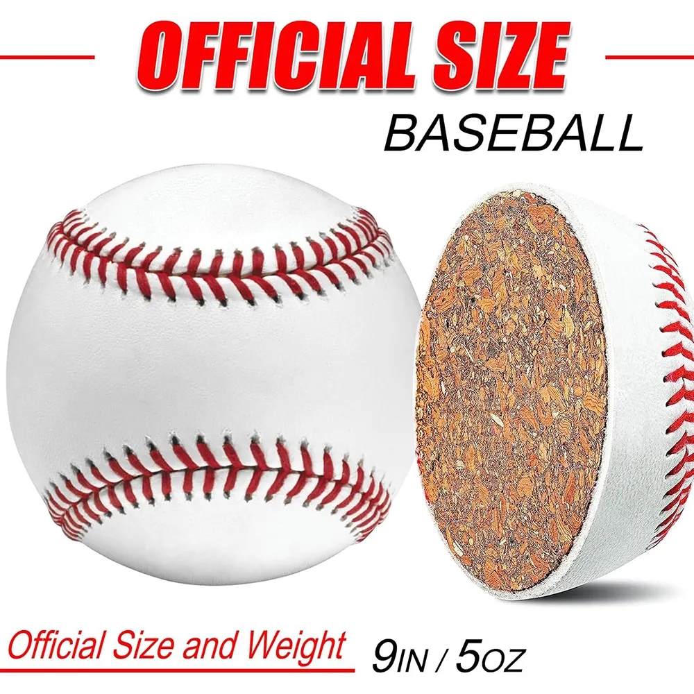 Popular Official Size Custom Sports Hard Baseball Ball 5