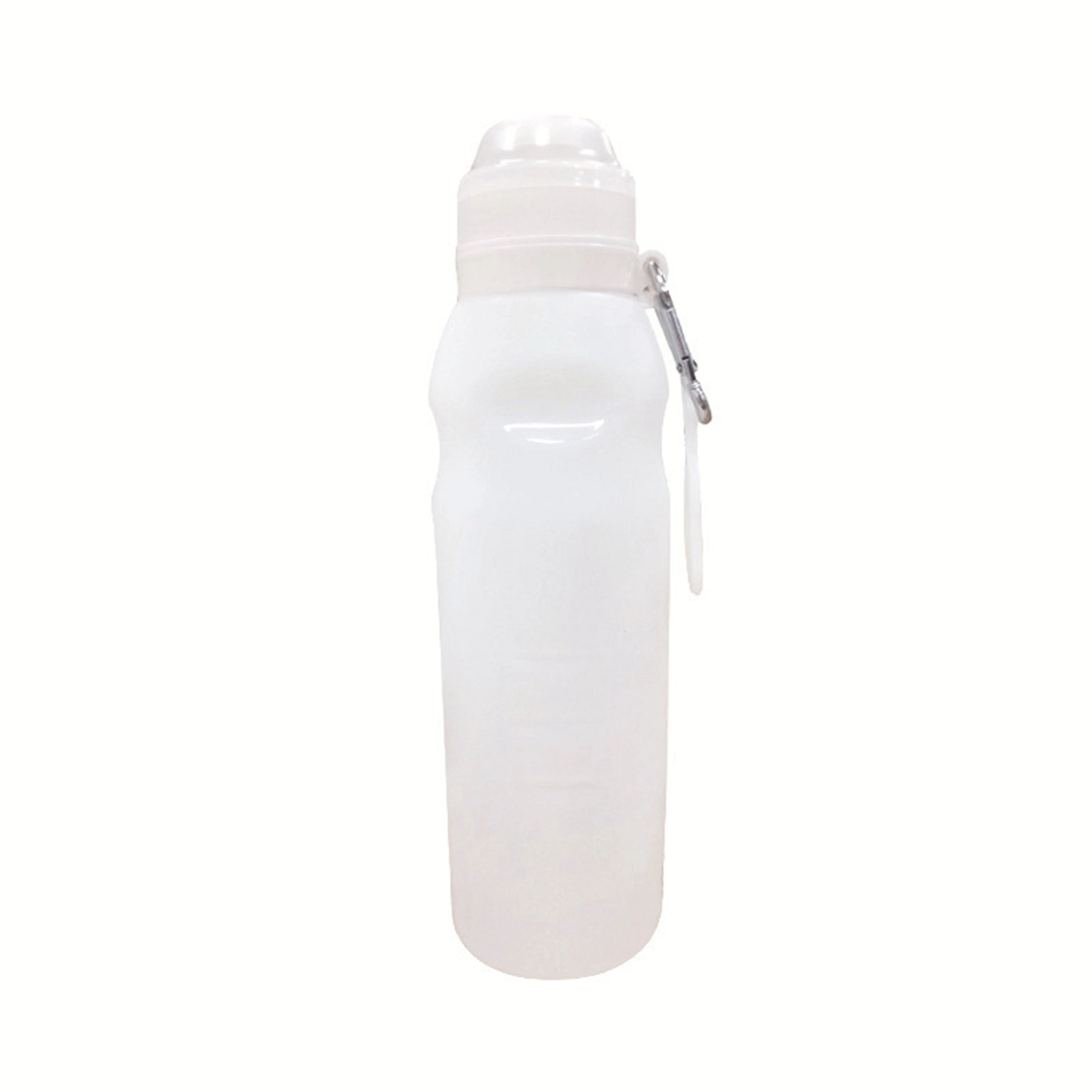 20 OZ. Silicone Folding Water Bottle with Carabiner 8