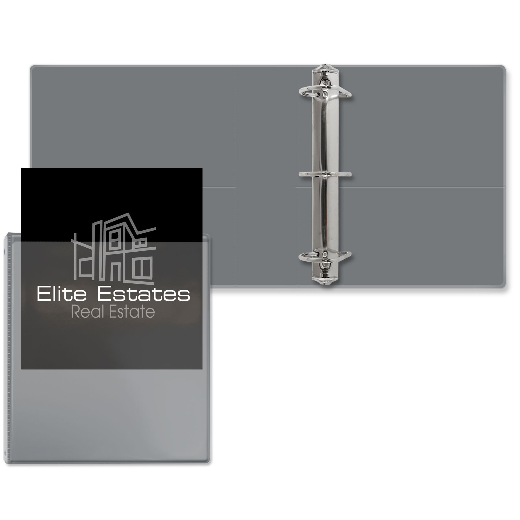 2 1/2" Overlay Angle D Ring Binder 4