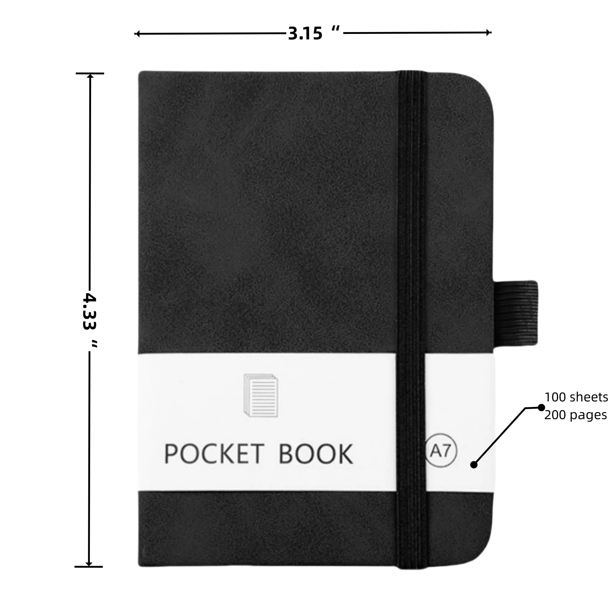 The A7 Portable Pocket Notebook 7