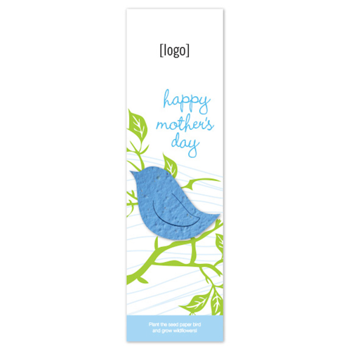 Seed Paper Shape Bookmark 3