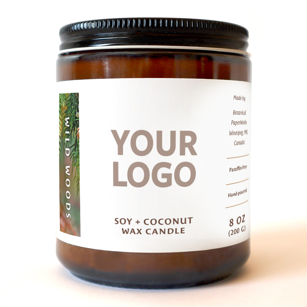 8 oz Hand-Poured Wild Woods Candles 4