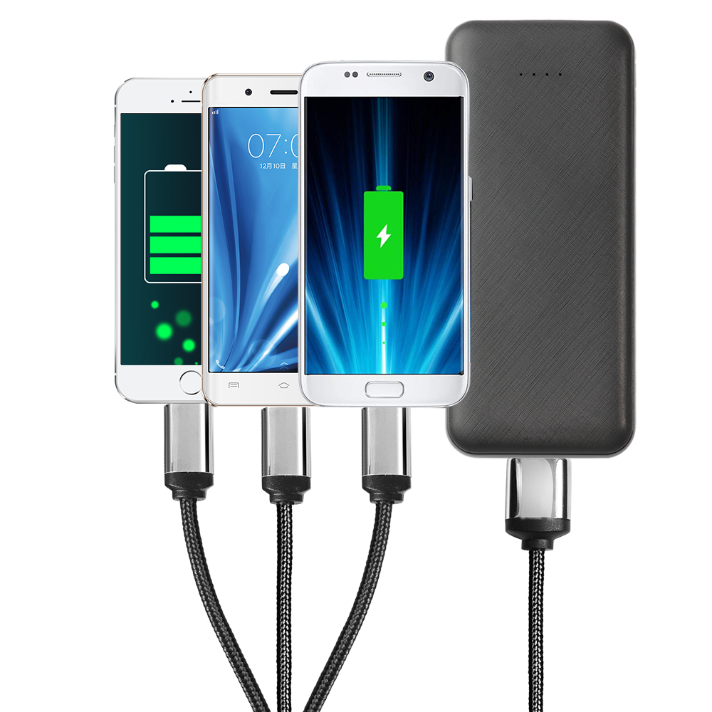 Modesto Back-lit 3-in-1 Charging Cable 3