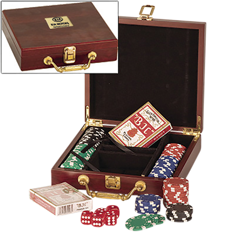 Rosemont Poker Gift Set - 100 Chip 2