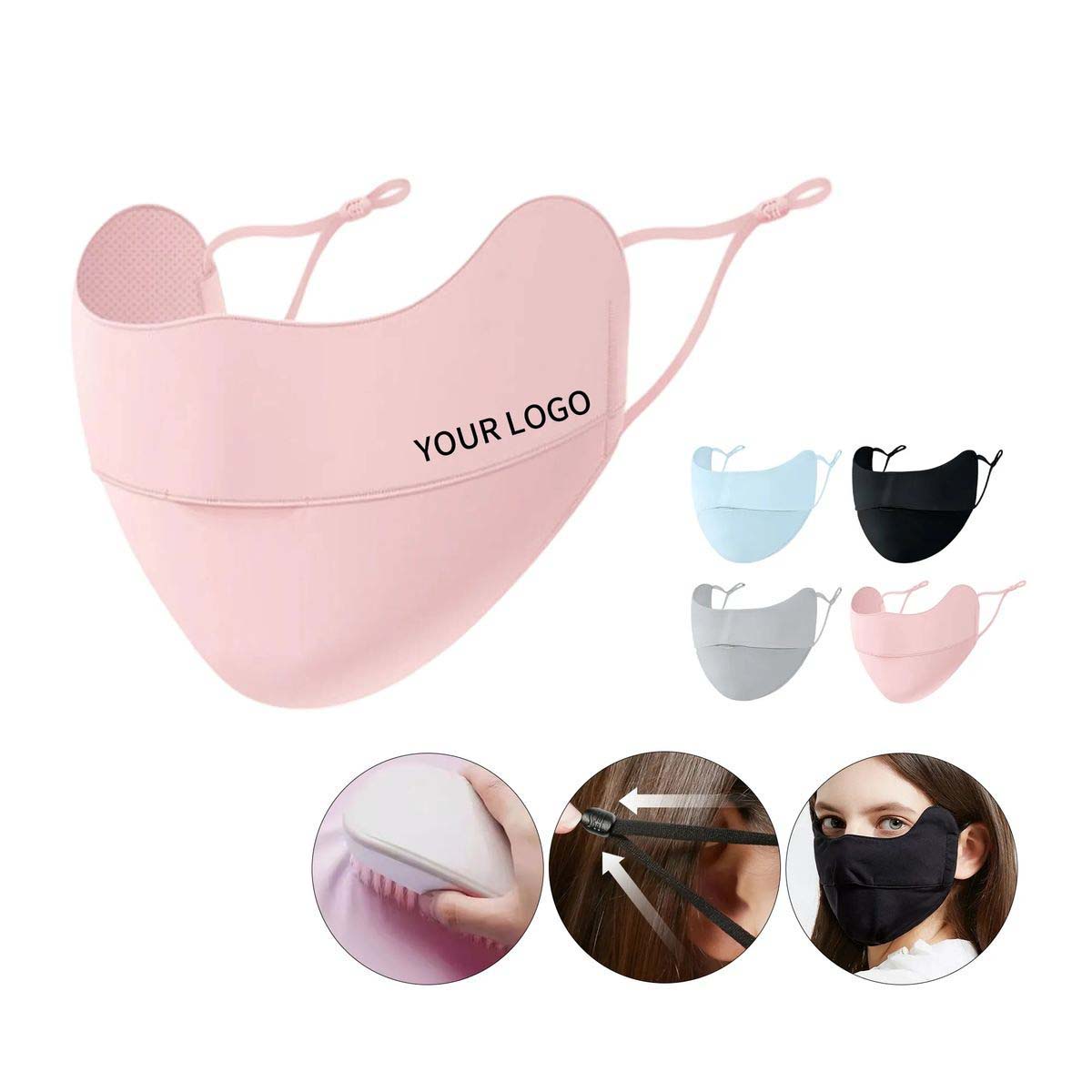Ice Silk UV Protection Mask with Pouch 3