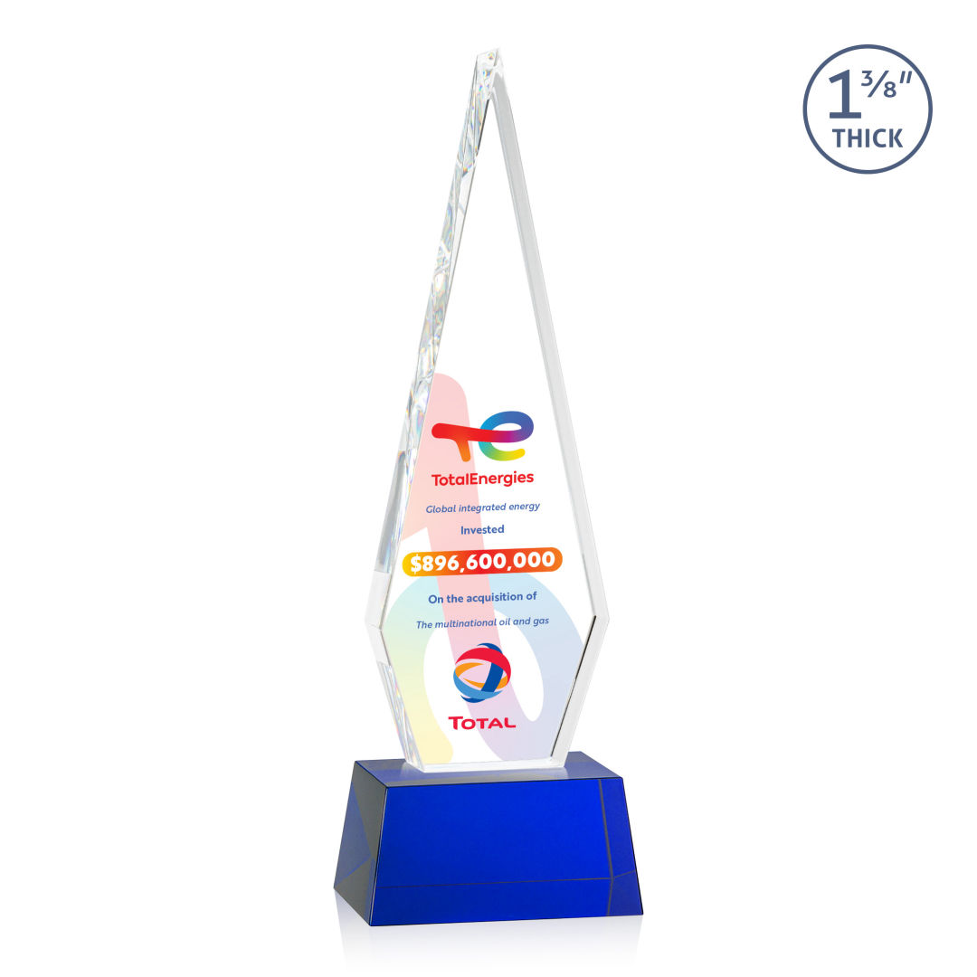 Springfield VividPrint™ Award on Robson Base - Blue 4