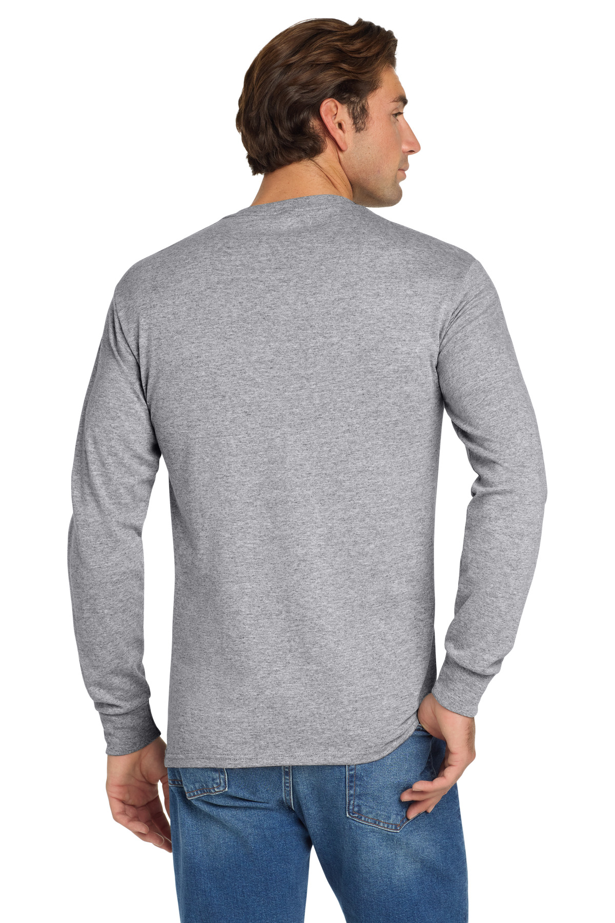 Jerzees - Dri-Power 50/50 Cotton/Poly Long Sleeve T-Shirt. 29LS 93