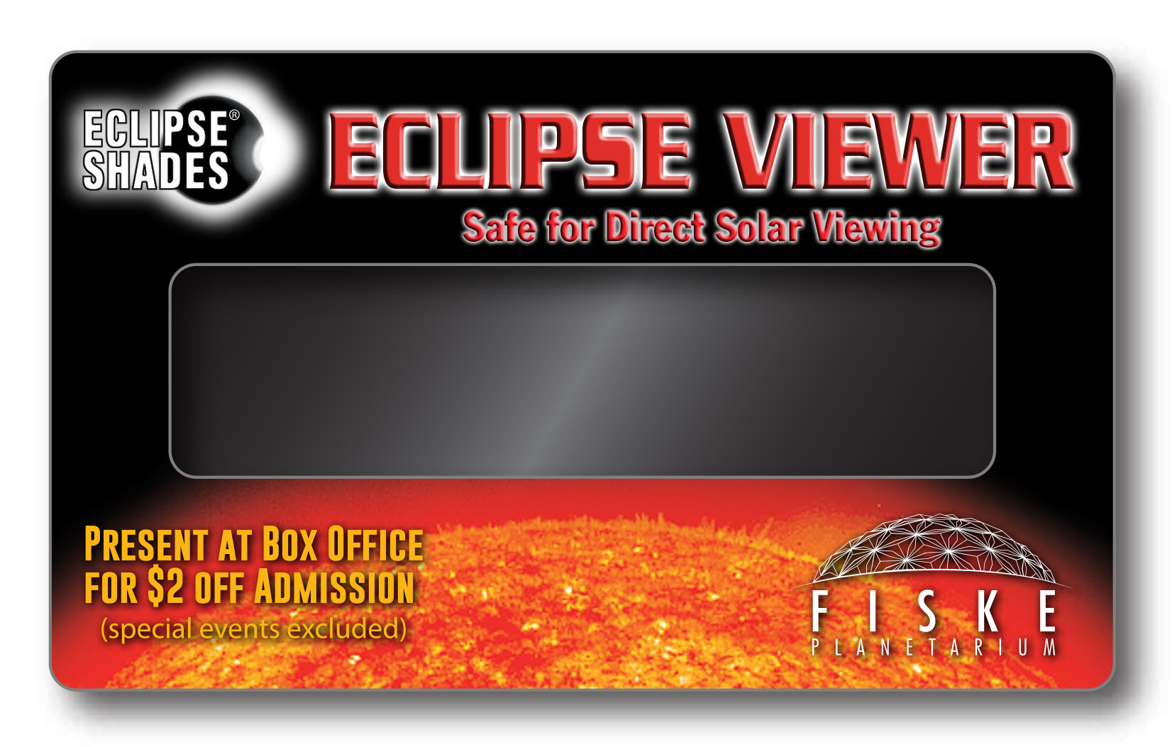 Solar Eclipse Viewer - Custom Imprint 7