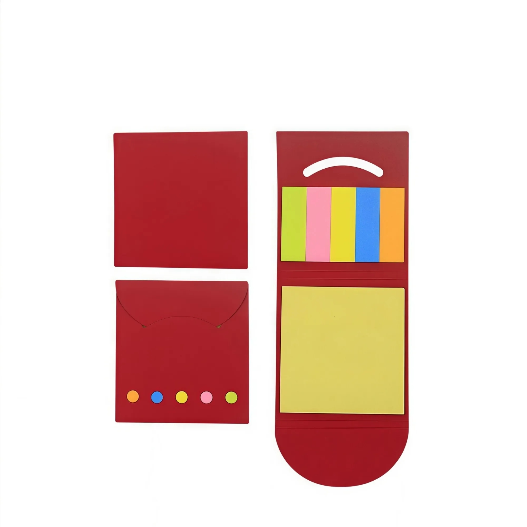 Colorful Sticky Notes and Page Markers Combo Set 9