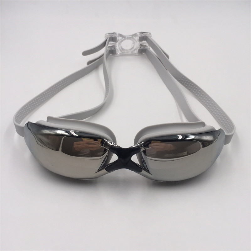 Electroplating myopia swimming goggles 1