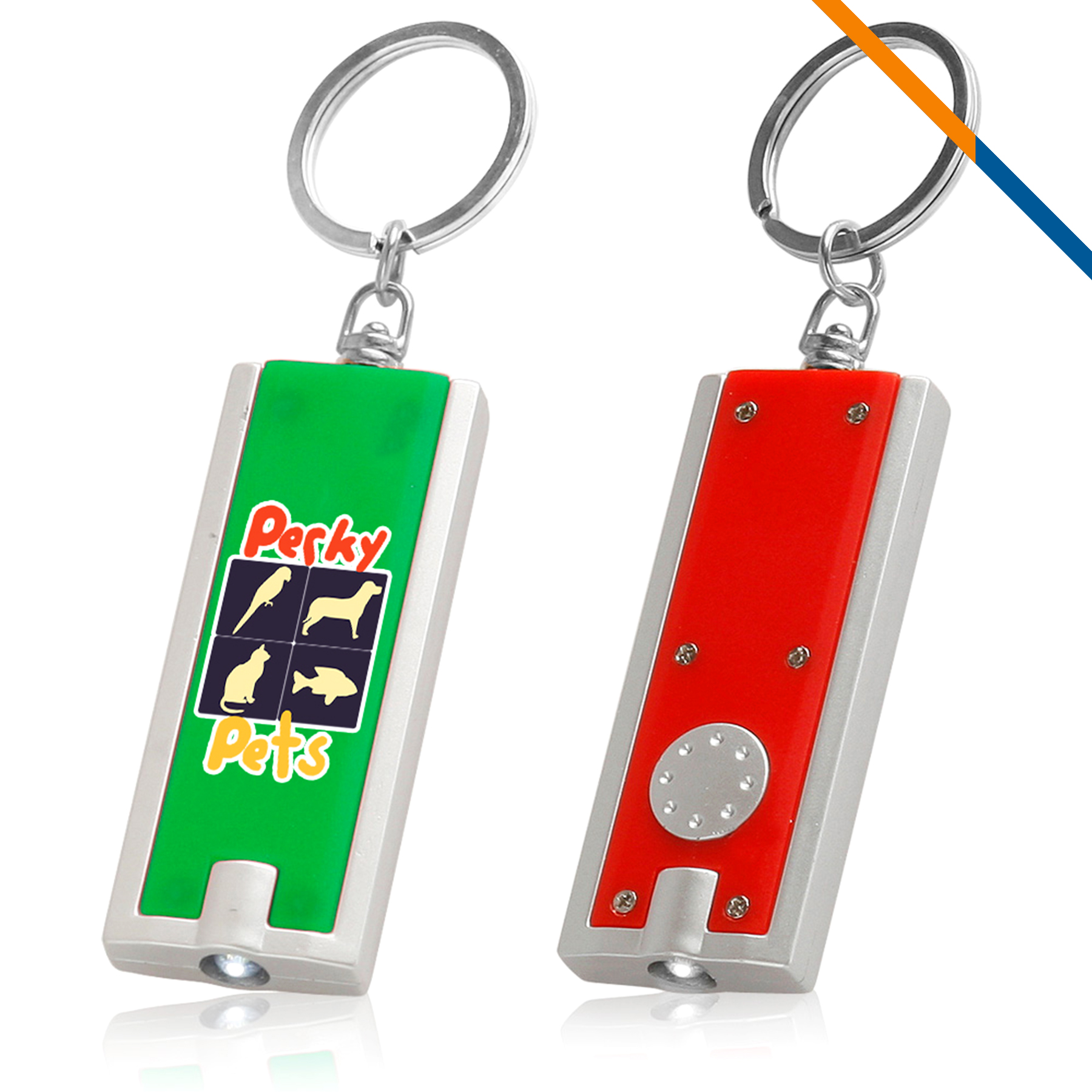 Emmett Rectangle Light Keychain 6