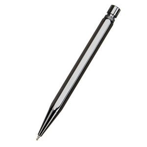 Hexagonal Metal Push Ballpoint Pen 1.0mm Polygonal Ballpoint Pen 1