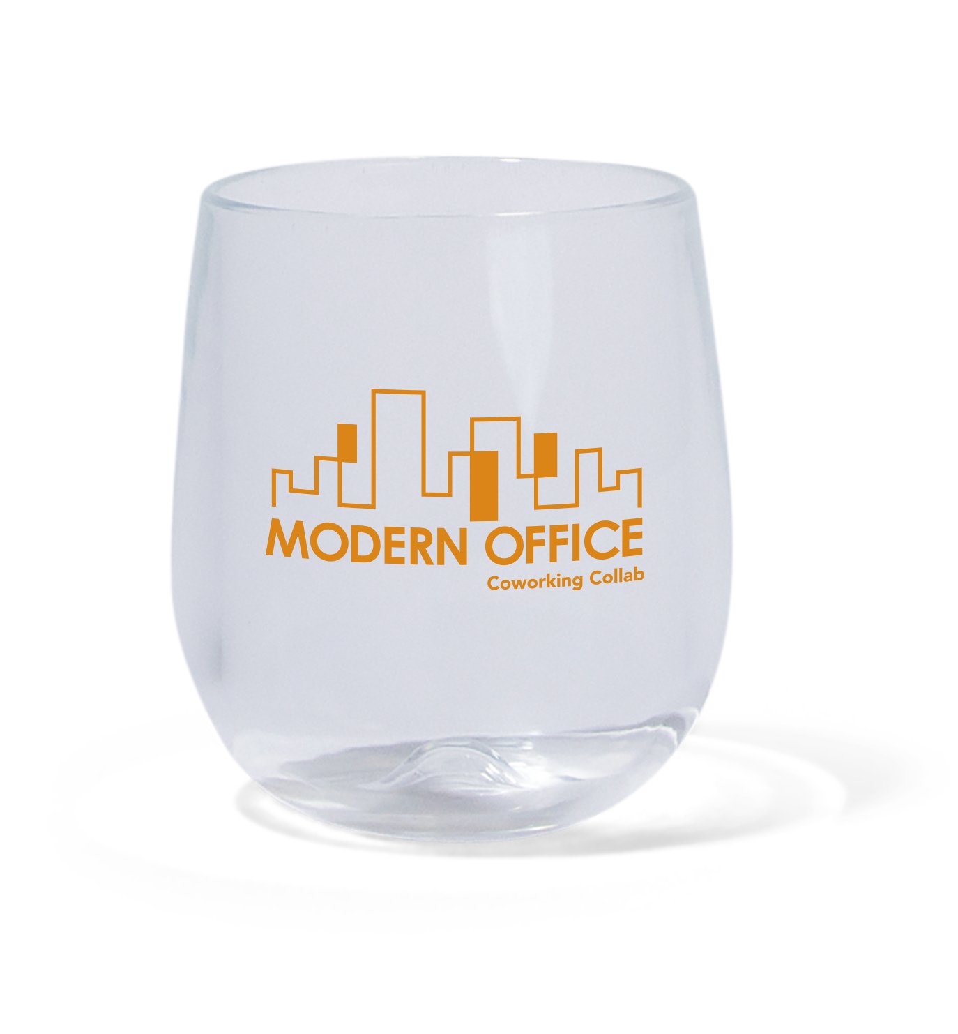 Silipint® Clear Stemless Wine Glass - 12 oz. 46
