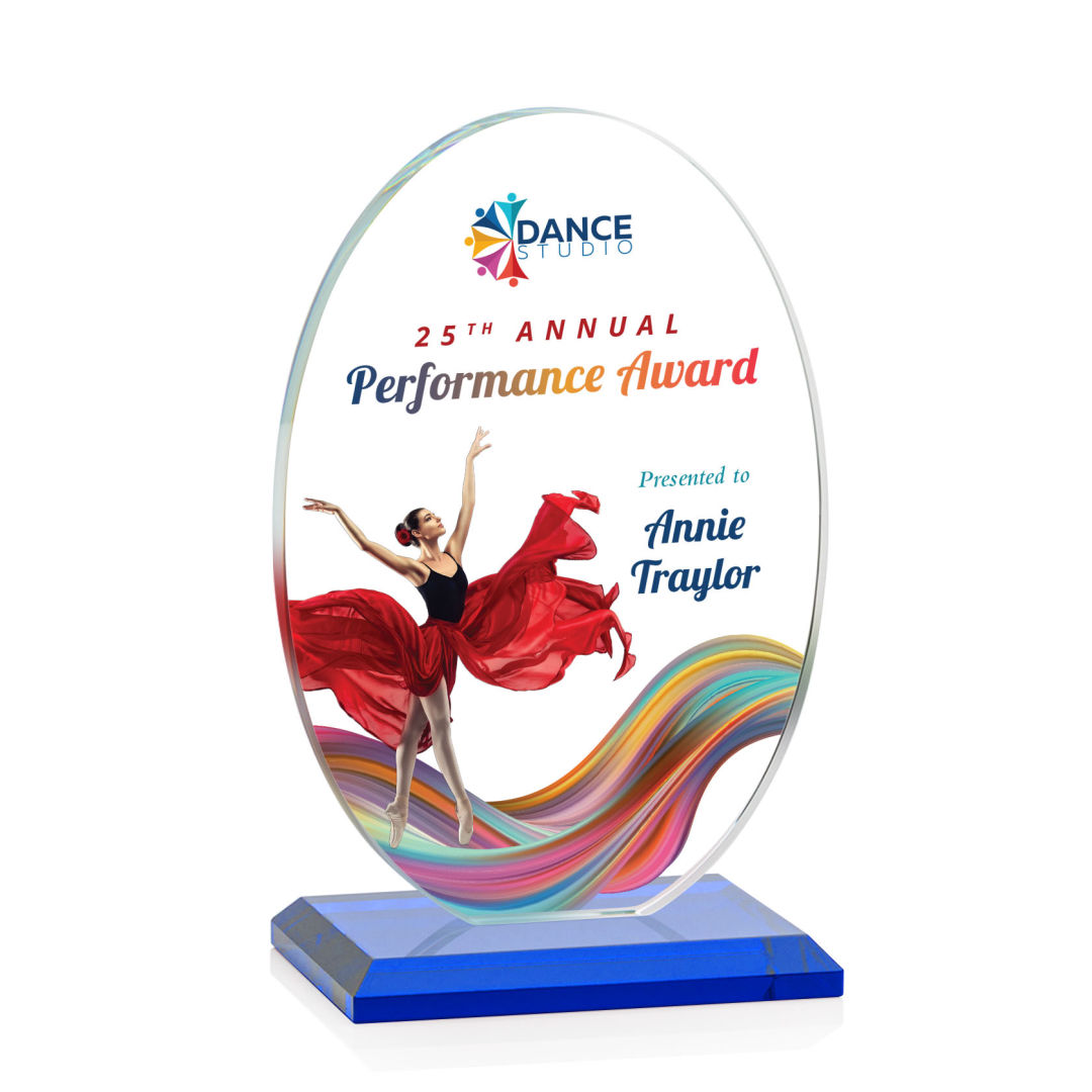 Austin (Vert) VividPrint™ Award - Blue