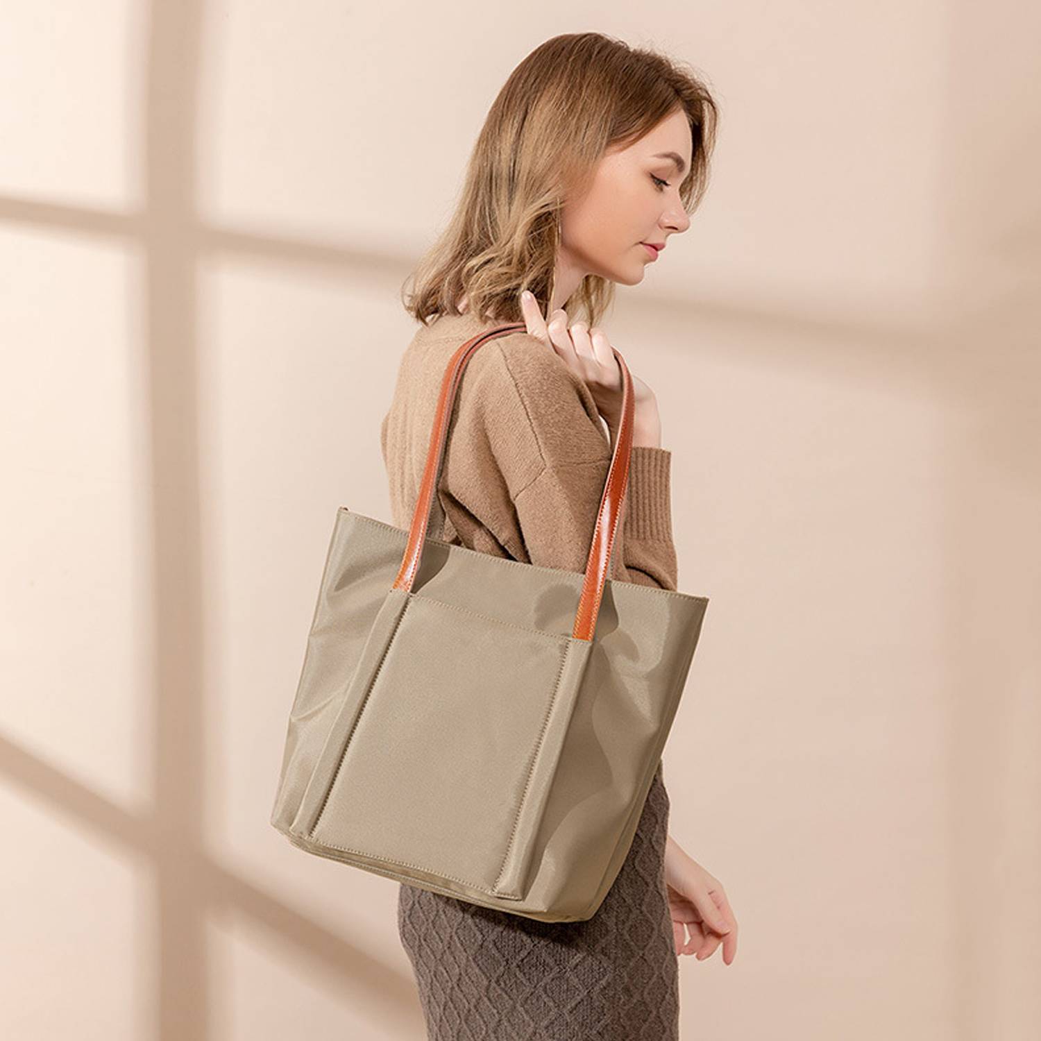 Women's Oxford Causual Tote Bag 6
