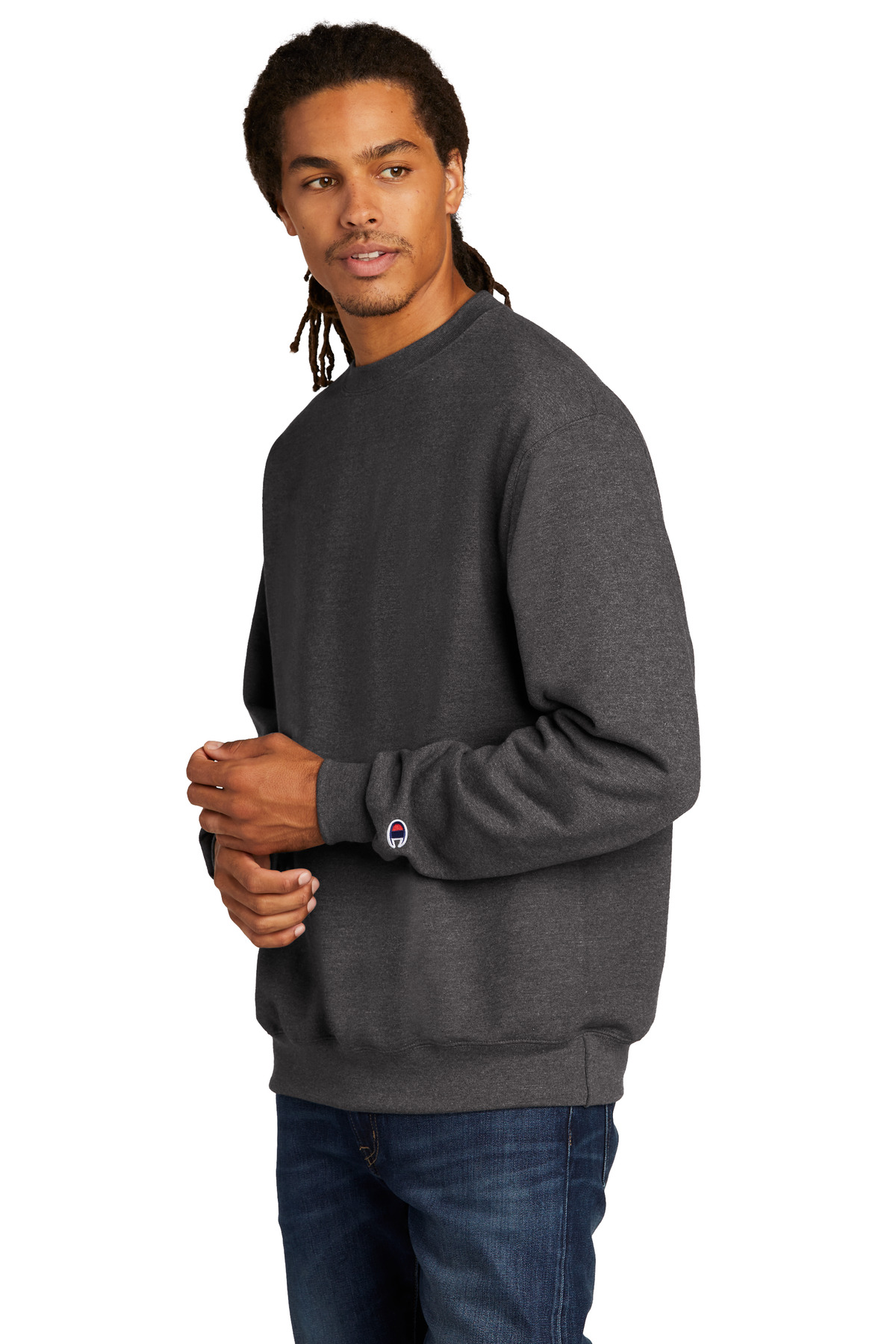Champion Powerblend Crewneck Sweatshirt. S6000 54