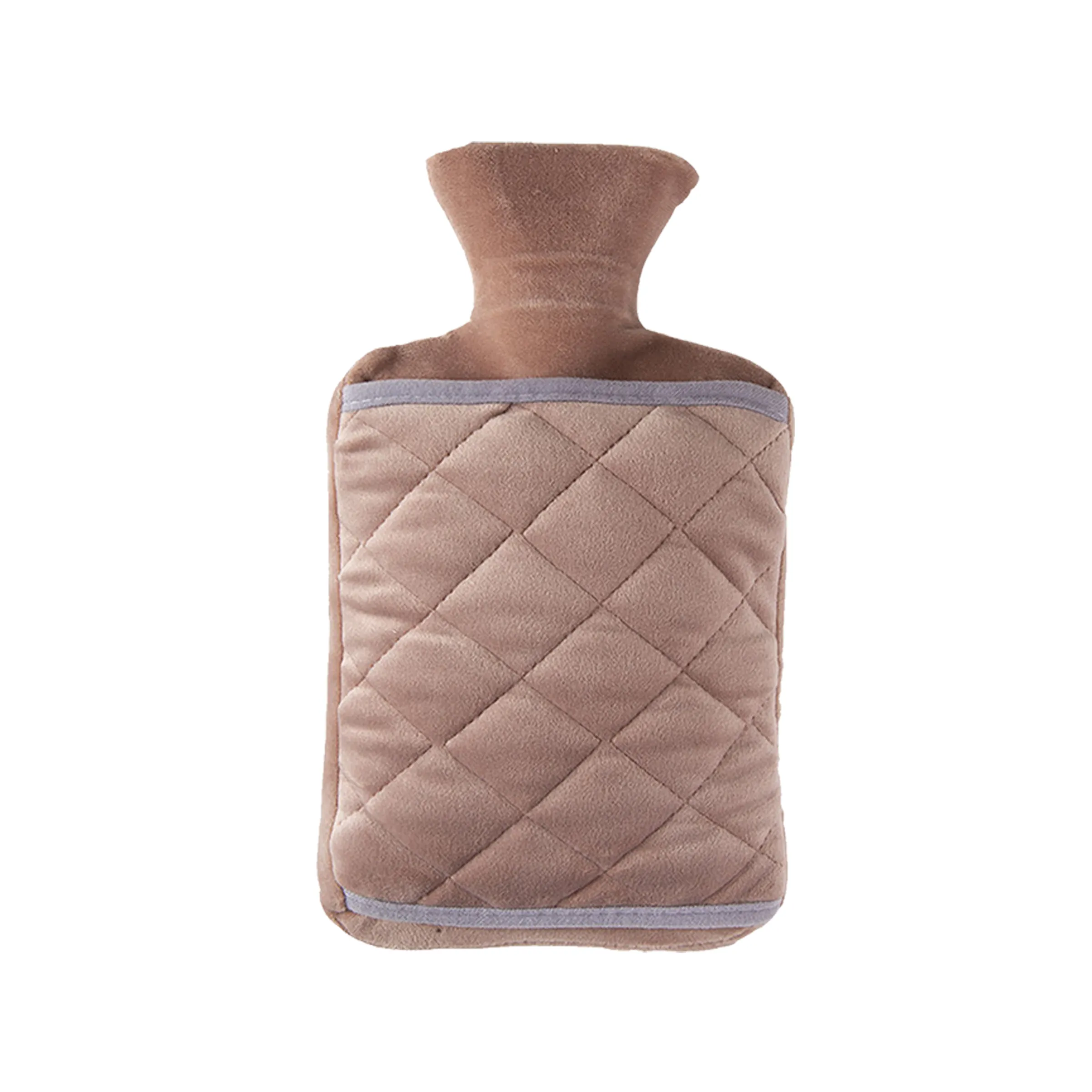 2.0L PVC Hot Water Bottle with Hand Pocket Cover 2