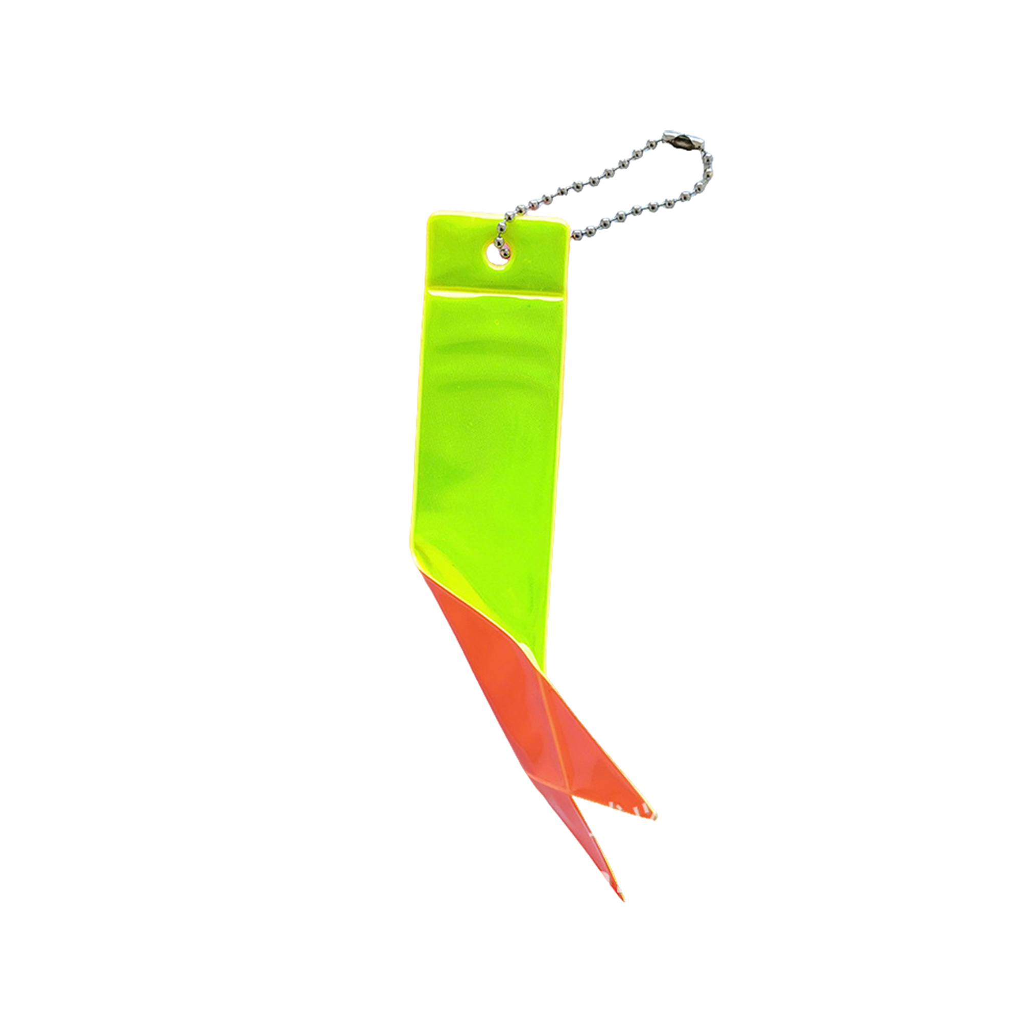 Reflective Safety Keychain Tag 5.9" Length X 1.2" Width 12